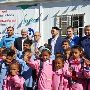 Открытие школы детям беженцев