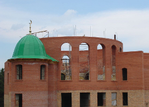 Строящаяся Соборная мечеть города Белорецк. Фото: islamrb.ru