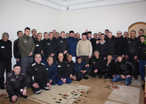 В Красноармейском районе Саратовской области, в ИК №7 состоялось открытие новой мечети. Фото http://dumso.ru