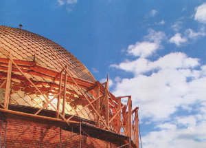 Купола соборной мечети. Фоторепортаж строительства в Пензе