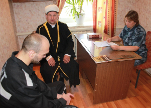Муфтий Коми Валиахмад Гаязов посетил осужденных в ЕПКТ ИК-31