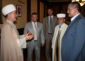 Встреча муфтия Гайнутдина с главой Крыма Сергеем Аксеновым