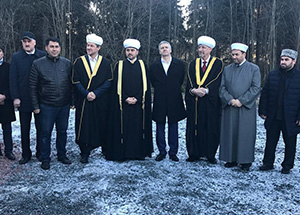 Делегация ДУМ РФ и СМР приняла участие в закладке первого камня мечети Петрозаводска