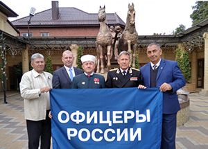 Имам Московской Соборной мечети Марат хазрат Аршабаев посетил Карачаево-Черкессию в составе делегации «Офицеры России»