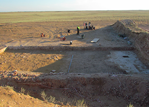 Археологами найден пол мавзолея, построенного ханом Узбеком в честь одного из основателей Золотой Орды