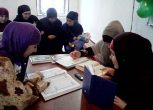 Женская исламская организация «Жасмин» (г. Владикавказ) проводит конкурсы «А ну-ка, мусульманки!». Фото http://www.islamosetia.ru