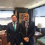 Д.Мухетдинов с генеральным директором по делам ООН и правам человека МИД Испании Игнасио Морро