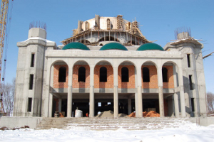 Строящаяся Соборная мечеть в Черкесске. Фото: http://www.kchr.info