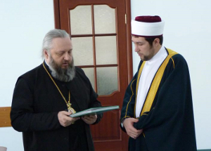 Тагир Бикчантаев с епископом  Аристархом