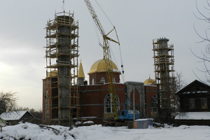 Строящаяся Центральная мечеть Ижевска