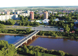 Панорама г. Глазов (Удмуртия). Фото http://aifudm.net