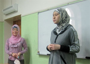 Саратовским мусульманкам прочитали лекцию на тему «Разрешение внутрисемейных проблем». Фото пресс-службы ДУМСО