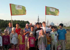 В летних просветительских лагерях, проводимых МРО «Рисалят» в Москве и Нижегородской области, дети отдыхают и изучают основы ислама. Фото http://www.fondihlas.ru