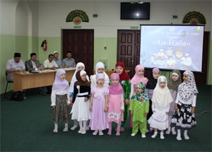 В Саратове состоялся конкурс чтецов Корана среди учащихся детских групп медресе «Шейх Саид». Фото пресс-службы ДУМСО