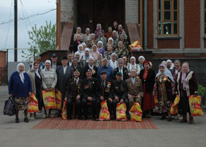 в Нижегородской Соборной мечети состоялся праздничный обед по случаю 67-ой годовщины победы в ВОВ. Фото http://islamnn.ru