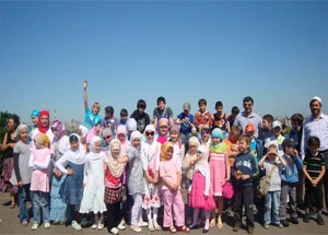 МРОМ «Рисалят» и Благотворительный фонд «Ихлас» проводят в Москве детский исламский лагерь. Фото http://www.fondihlas.ru