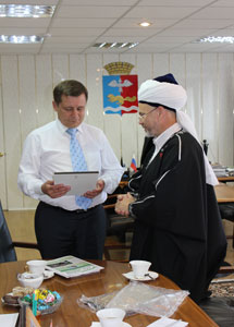 Встреча главы Краснотурьинского городского округа   и муфтия РДУМ Свердловской области 