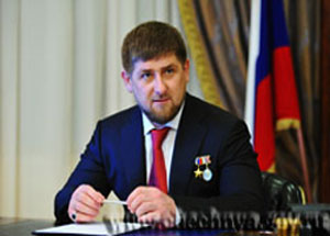 Глава ЧР Рамзан Кадыров 