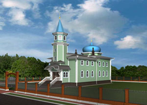 Мечеть в г.Архангельск будет восстановлена по сохранившимся в архиве документам. Иллюстрация http://www.dvinainform.ru