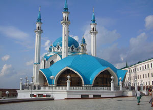 Соборная мечеть Казани «Кул Шариф» закрылась на ремонт. Фото www.tourblogger.ru