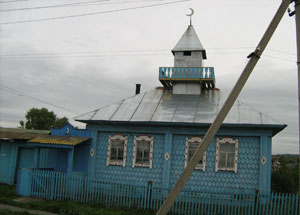 Ныне действующая мечеть в с. Гайны Ачитского района Свердловской области