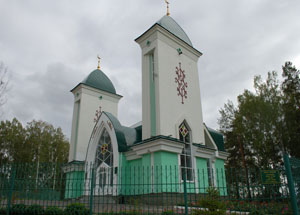 В санатории Янган Тау (Башкортостан) мечеть стала украшением курорта. Фото http://islamrb.ru