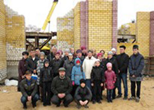 В Дзержинске Нижегородской области продолжается строительство второй мечети. Фото http://islamnn.ru