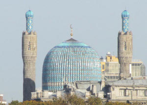 Санкт-Петербургская Соборная мечеть. Фото: Hellopiter.ru
