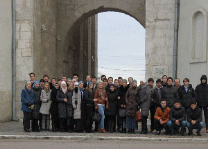 Учащиеся просветительских курсов (г.Москва) посетили с экскурсией г. Владимир