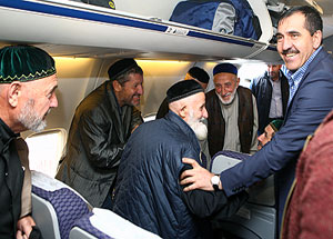 Последний рейс с ингушскими паломниками прибудет в аэропорт «Магас» 10 ноября. Фото http://www.ingushetia.ru