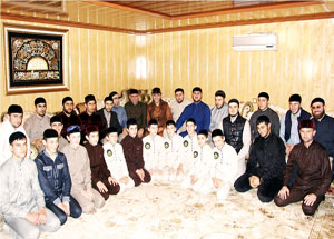 Воспитанники школы хафизов селения Центорой посетили Аргун. Фото http://serdce-chechni.ru