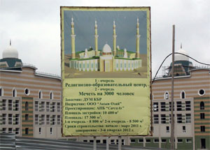 В Нальчике завершается строительство Исламского образовательного центра. Фото http://smartnews.ru