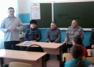 В г.Пугачеве прошла встреча имама-мухтасиба с местными школьниками. Фото http://dumso.ru