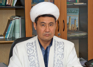 Избранный верховный муфтий Казахстана Ержан Маямеров. Фото: Islamsng.com
