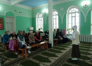 В Нижегородской Соборной мечети состоялся праздник для женщин. Фото http://islamnn.ru/