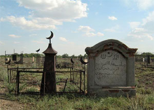 Мусульмане Липецка провели субботник на кладбище