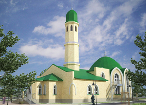 В городе Стрежевом Томской области строится мечеть «Аль-Хаят»