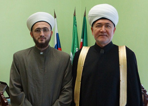 Муфтий Равиль Гайнутдин посетил Духовное управление мусульман Татарстана