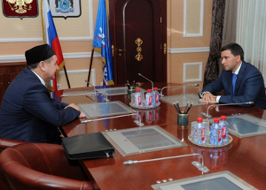 Глава РДУМ Ямала встретился с губернатором Дмитрием Кобылкиным