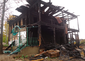 В Галиче сгорел мусульманский молельный дом