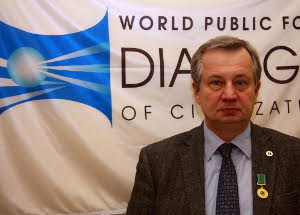 Исполнительный директор форума «Диалог цивилизаций» Владимир Куликов награжден медалью «За духовное единение»