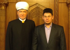 Глава СМР муфтий шейх Равиль Гайнутдин провел встречу с муфтием Кировской области Ниязом Кашаповым