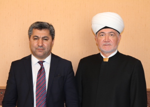 Встреча муфтия шейха Равиля Гайнутдина с известным таджикским политиком Мухиддином Кабири