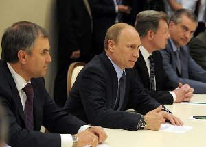 Президент Владимир Путин встретился с представителями крымских татар. Фото: kremlin.ru