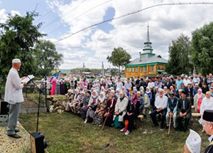 В селе Уразовка Ульяновской области отметили 135-летие сельской мечети 