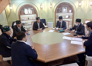 В резиденции ДУМ РФ состоялась встреча с делегацией мусульман Тульской области 
