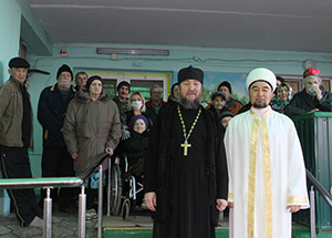 Совместная акция мусульман и православных в Палласовке Волгоградской области