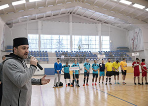Рушан Аббясов принял участие в открытии турнира по мини-футболу среди национальных команд Московской области