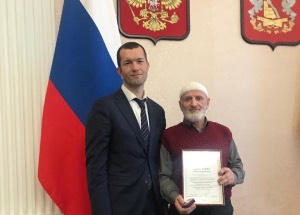 Юсуп Абдулаев отмечен Благодарственным письмом Губернатора Воронежской области