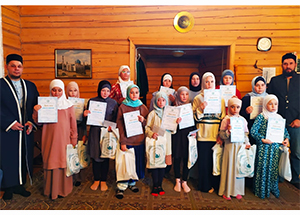 Праздник-конкурс «Счастливое детство» прошёл в мечети деревни Пахотное